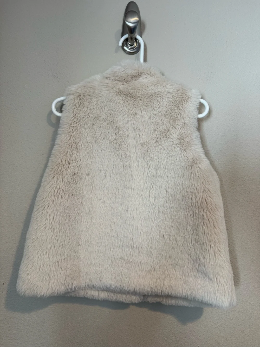 Mini Boden Faux Fur Embroidered Vest